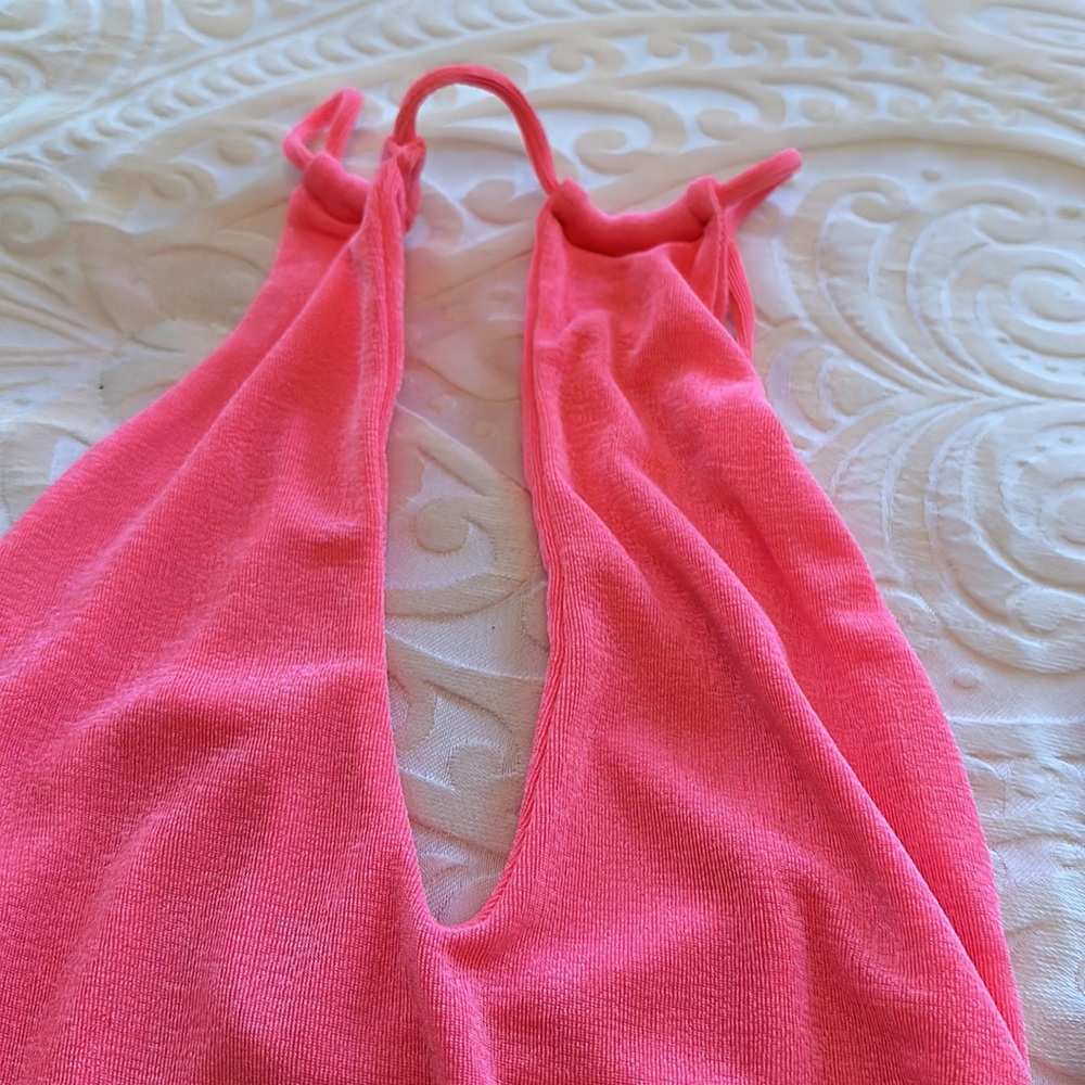 Hot Pink Bodycon Dress by Copper Closet - Picture 7 of 10